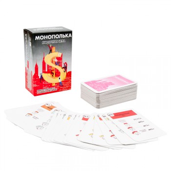 Карточная игра "Монополька"